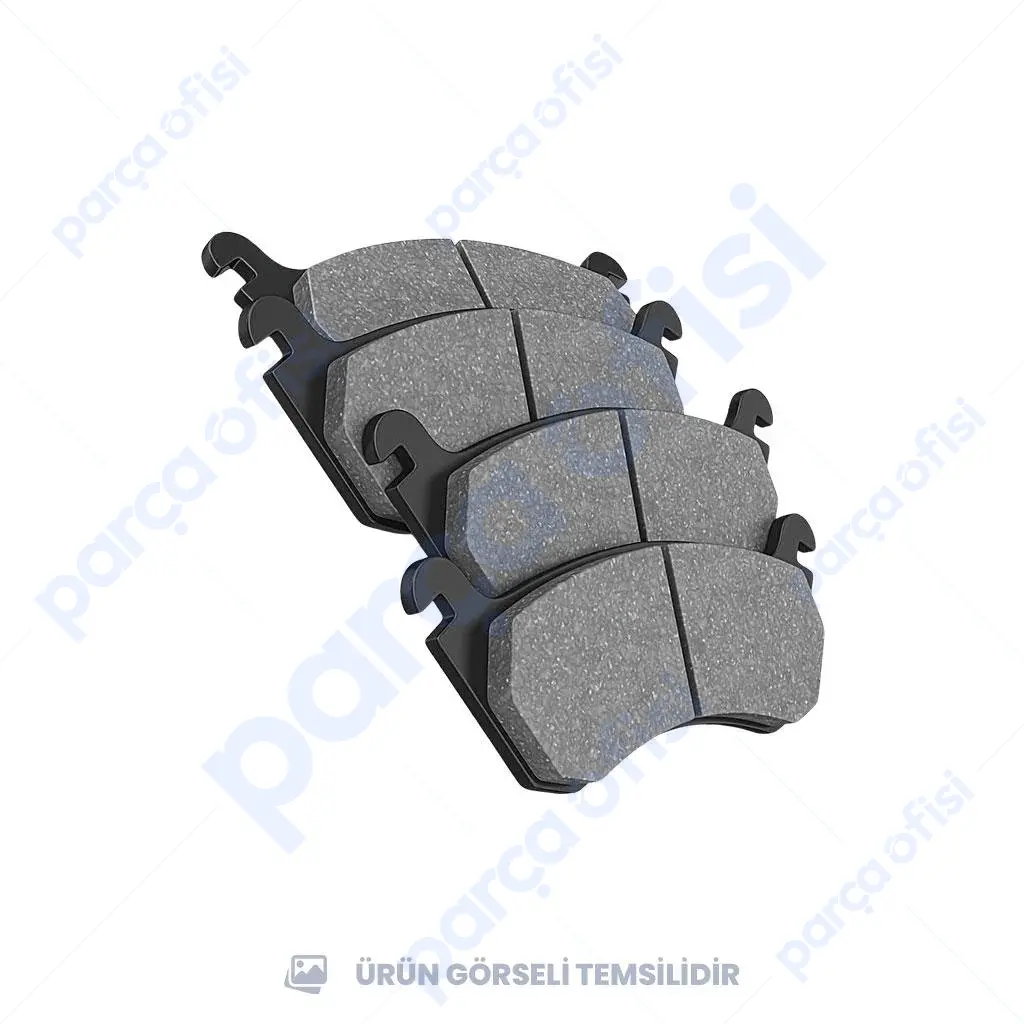 Renault Scenic 3 Büyük Tip Ön Fren Balatası (2012-2015) Yerli Muadil