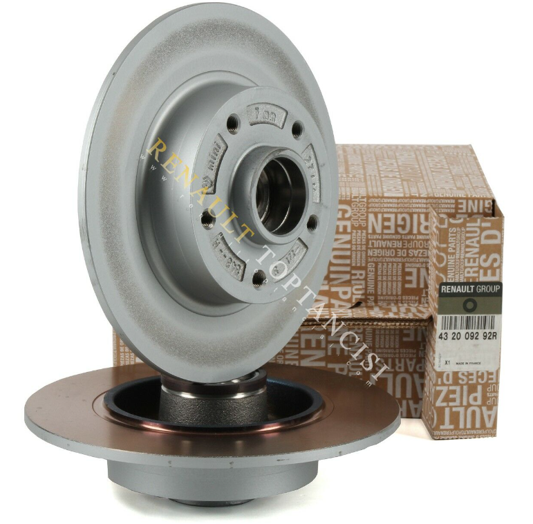 Arka Fren Diski Megane 4 HB Grandtour Rulmanlı 432000166R 432009292R