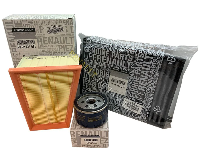 Renault Megane 2 1.4 16V Periyodik Filtre Bakım Seti Bujisiz