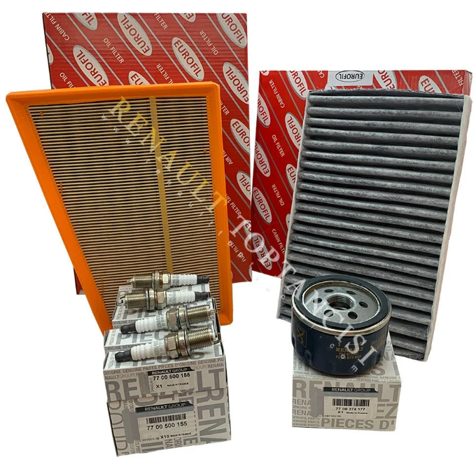 Renault Megane 3 1.6 16V Periyodik Filtre Bakım Seti Bujili